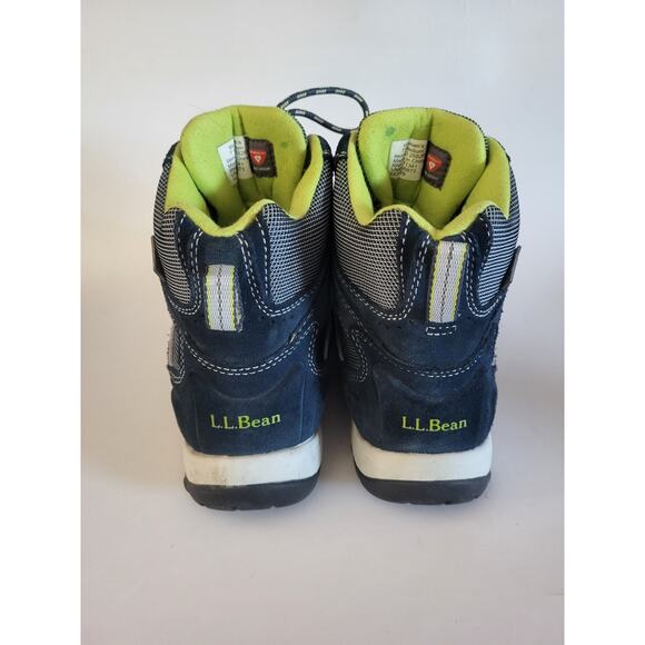 LL Bean Tek 2.5 Boots Womens Size 7 Medium Blue Green Trail Hiking - Picture 4 of 9